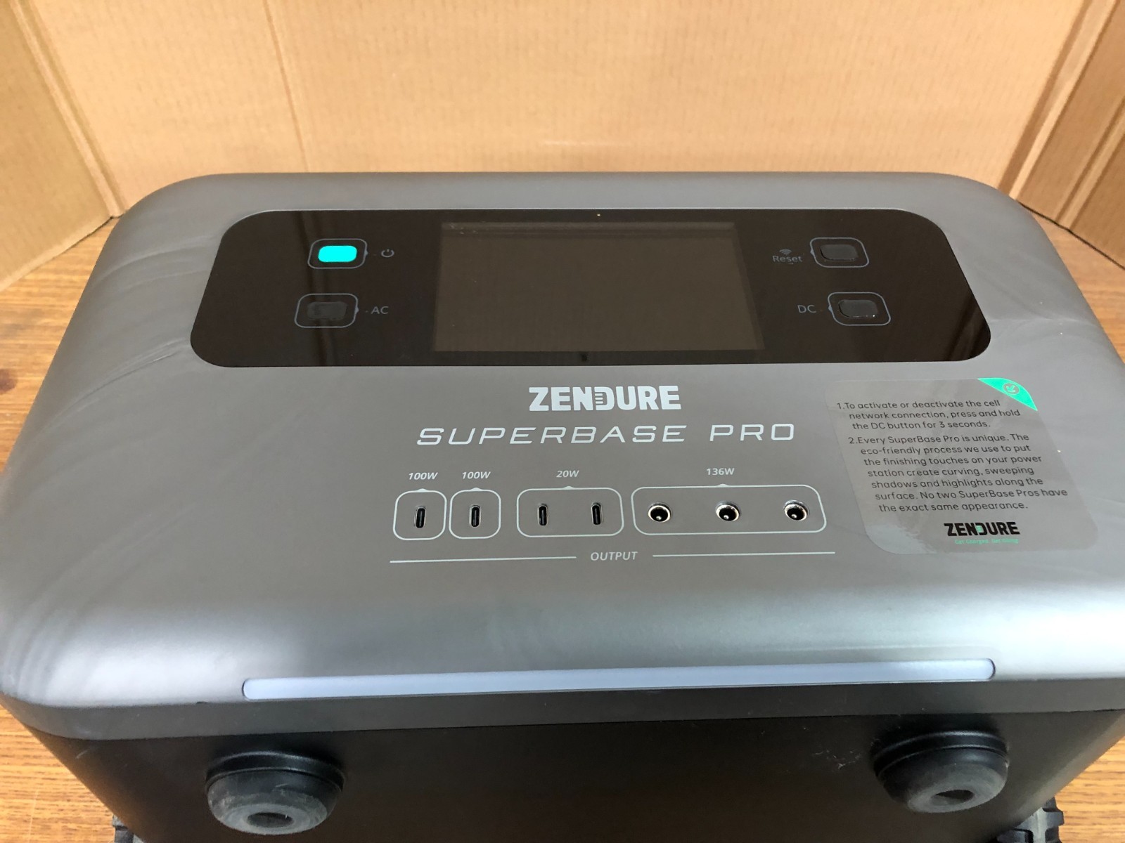 Zendure Superbase Pro 2000 Portable Power Station – PARTS