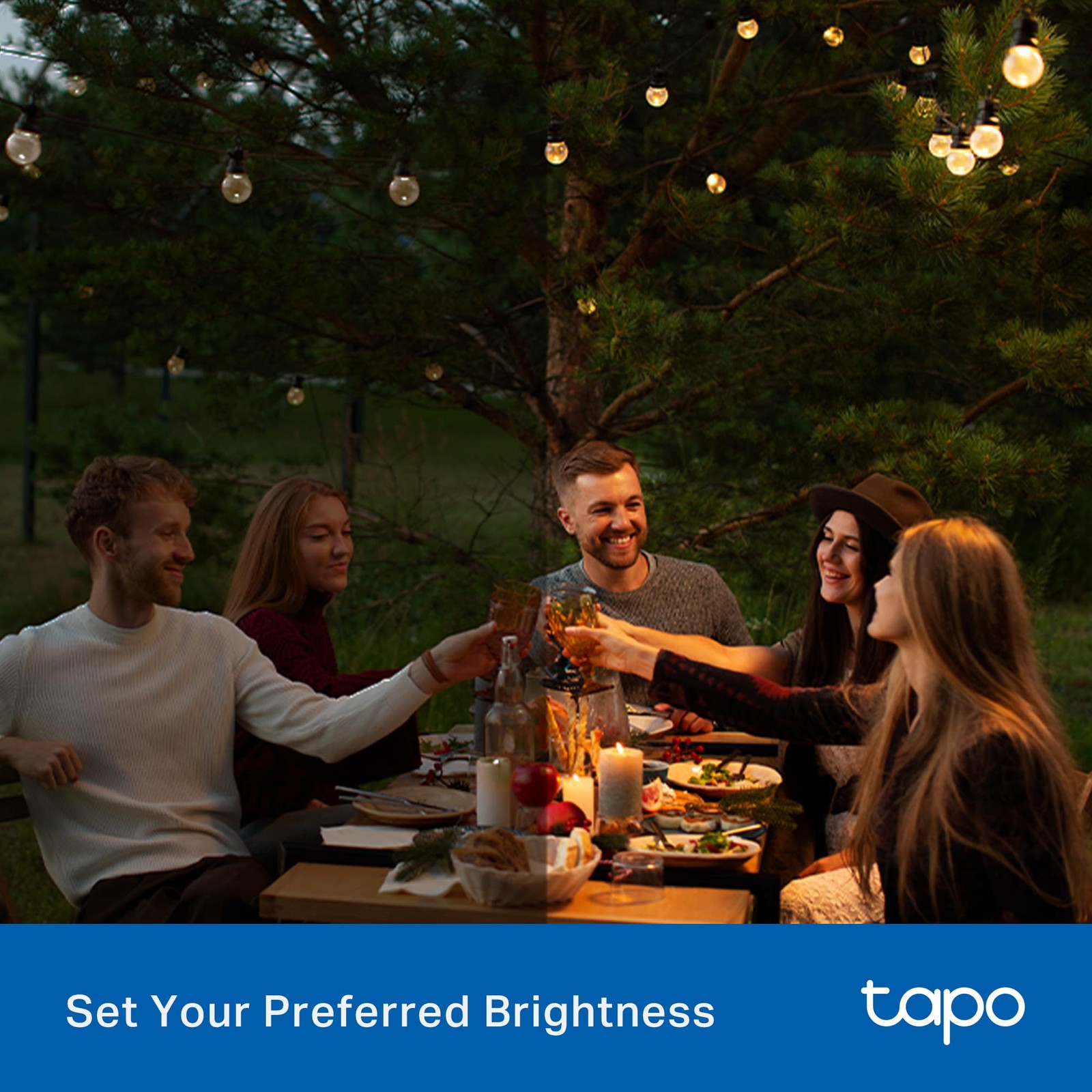 Tapo Outdoor Smart Dimmer Plug For Outdoor Lights Matter App Control Ip65