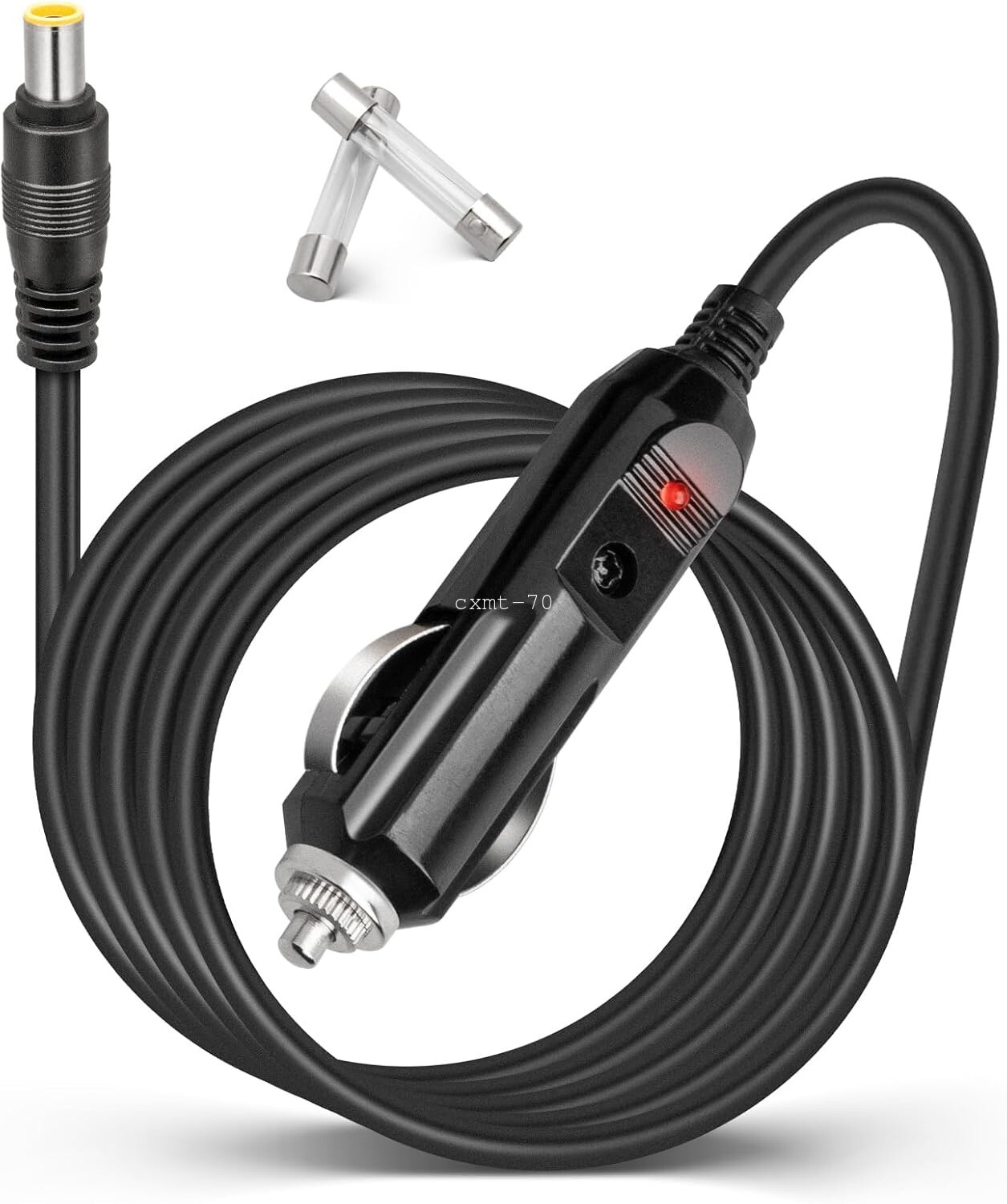 6.6FT Car Charger w/ DC8mm Cable for Jackery Explorer GRECELL Solar Generator