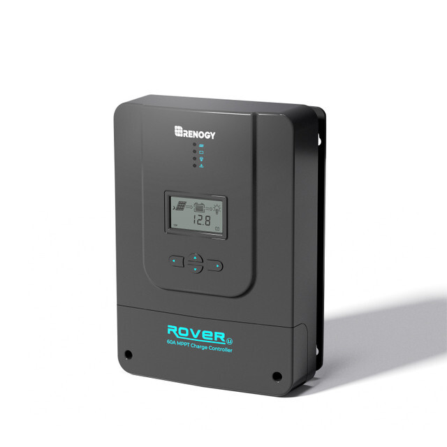 Renogy Rover 60A 12V/24V/36V/48V MPPT Solar Charge Controller LCD Regulator