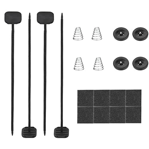 Electric Fan Mounting Kit, Radiator Fan Zip Ties Clips Mounting Kit,