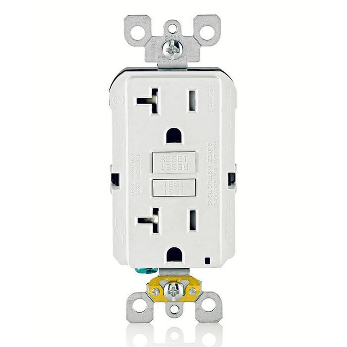 SmartlockPro GFTR2-W 125V 20 Amp Receptacle – White