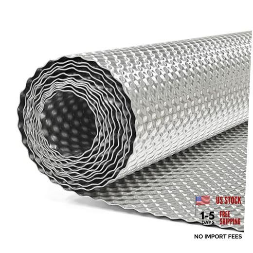 Exhaust Heat Shield Automotive 16″ x 80″, 0.5mm Embossed Aluminum Heat 16″x80″