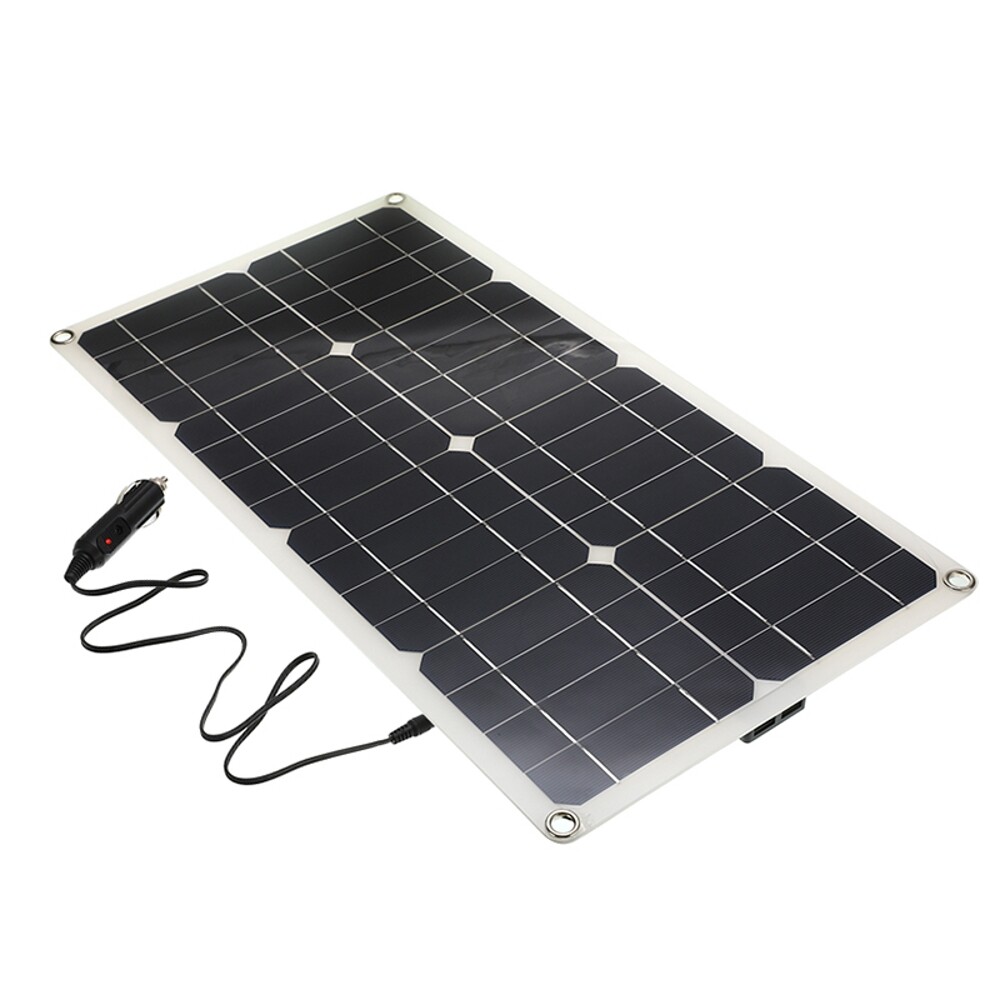 300 Watts Solar Panel Kit 50A 12V Portable Battery Charger Camping Caravan Boat