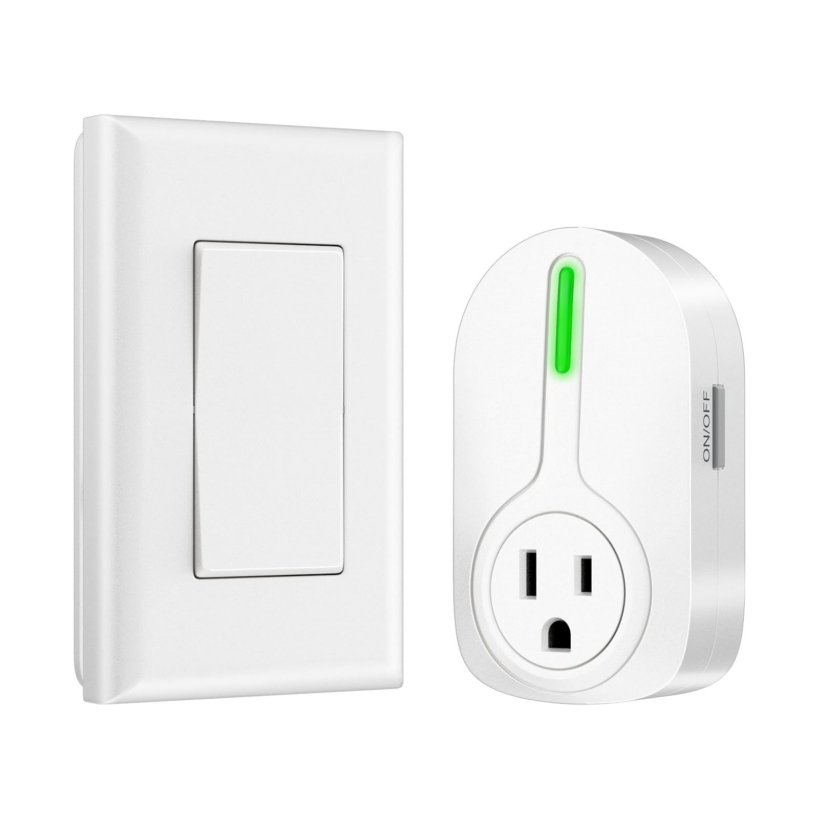 – Wireless Remote Control Outlet, Indoor Remote Light Switch for Plug in Lamp…
