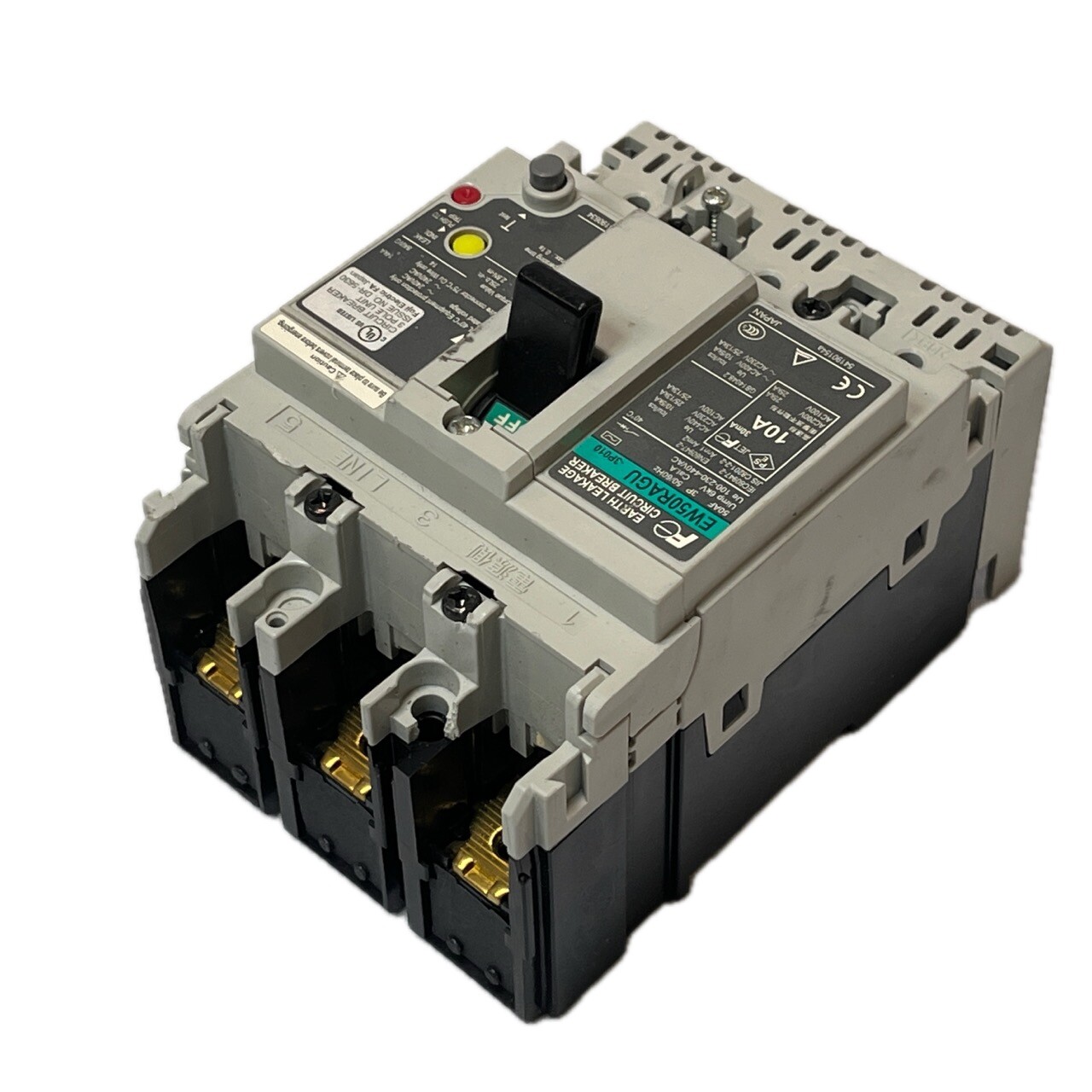 Fuji Electric EW50RAGU-3P010 Circuit Breaker
