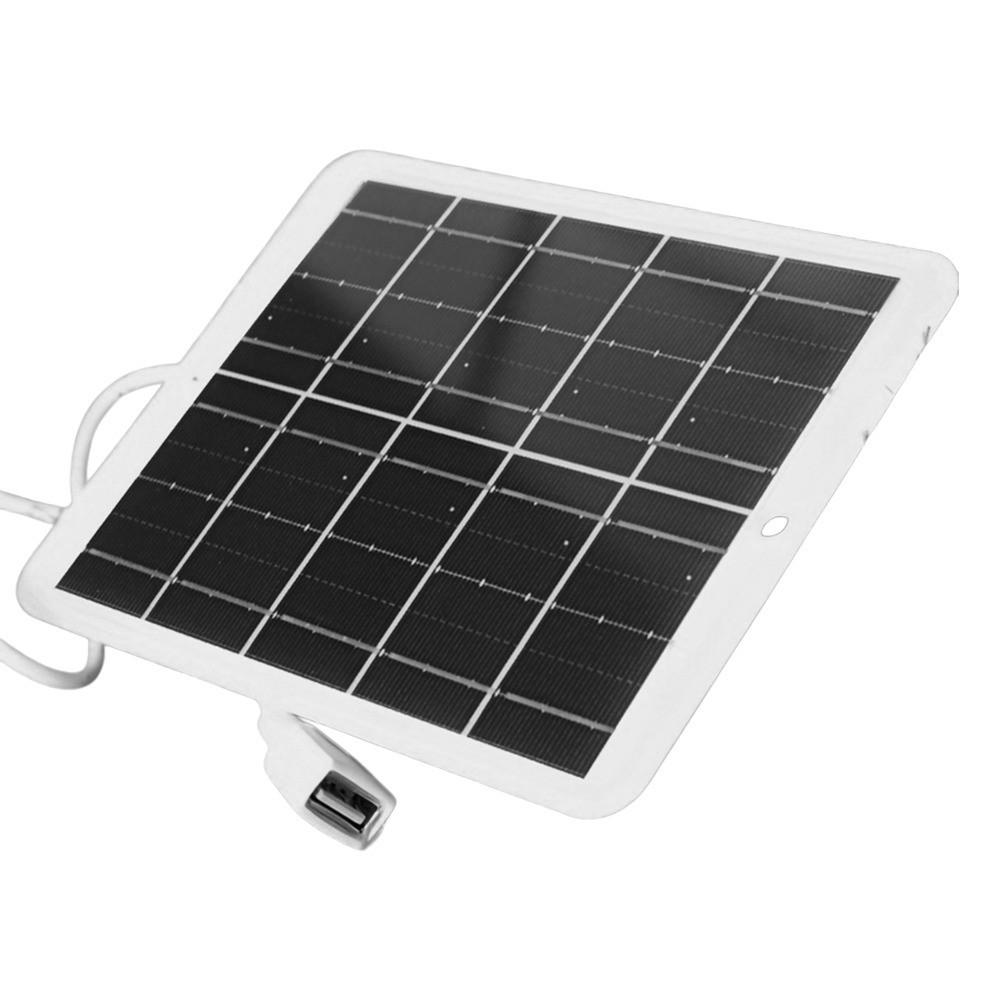 5V 3W Solar Panel USB Compatible Monocrystalline 16x12cm Lightweight