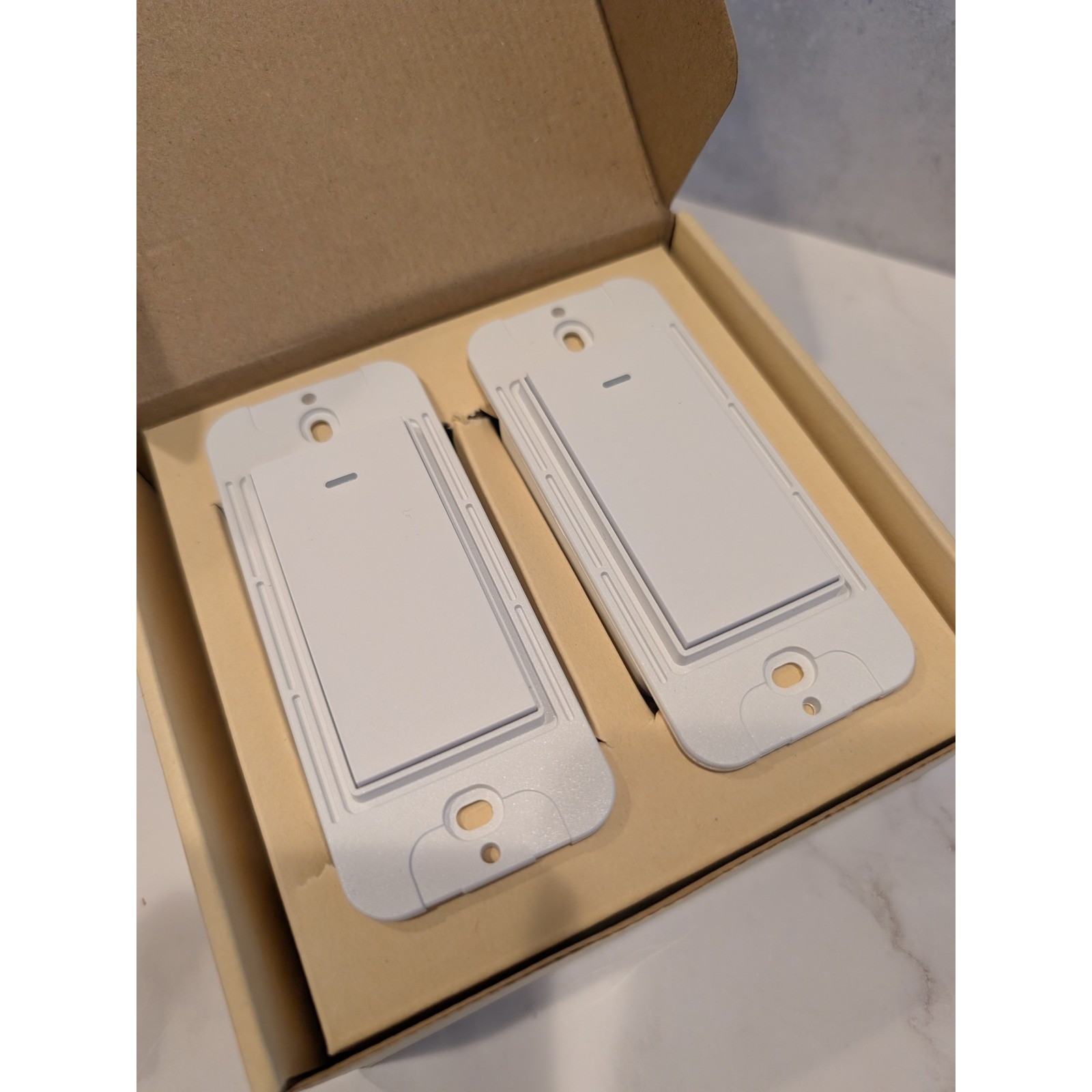 Smart Wi-Fi Light Switch 2 Pack KS-602S White Single Pole 15A 110-125V New