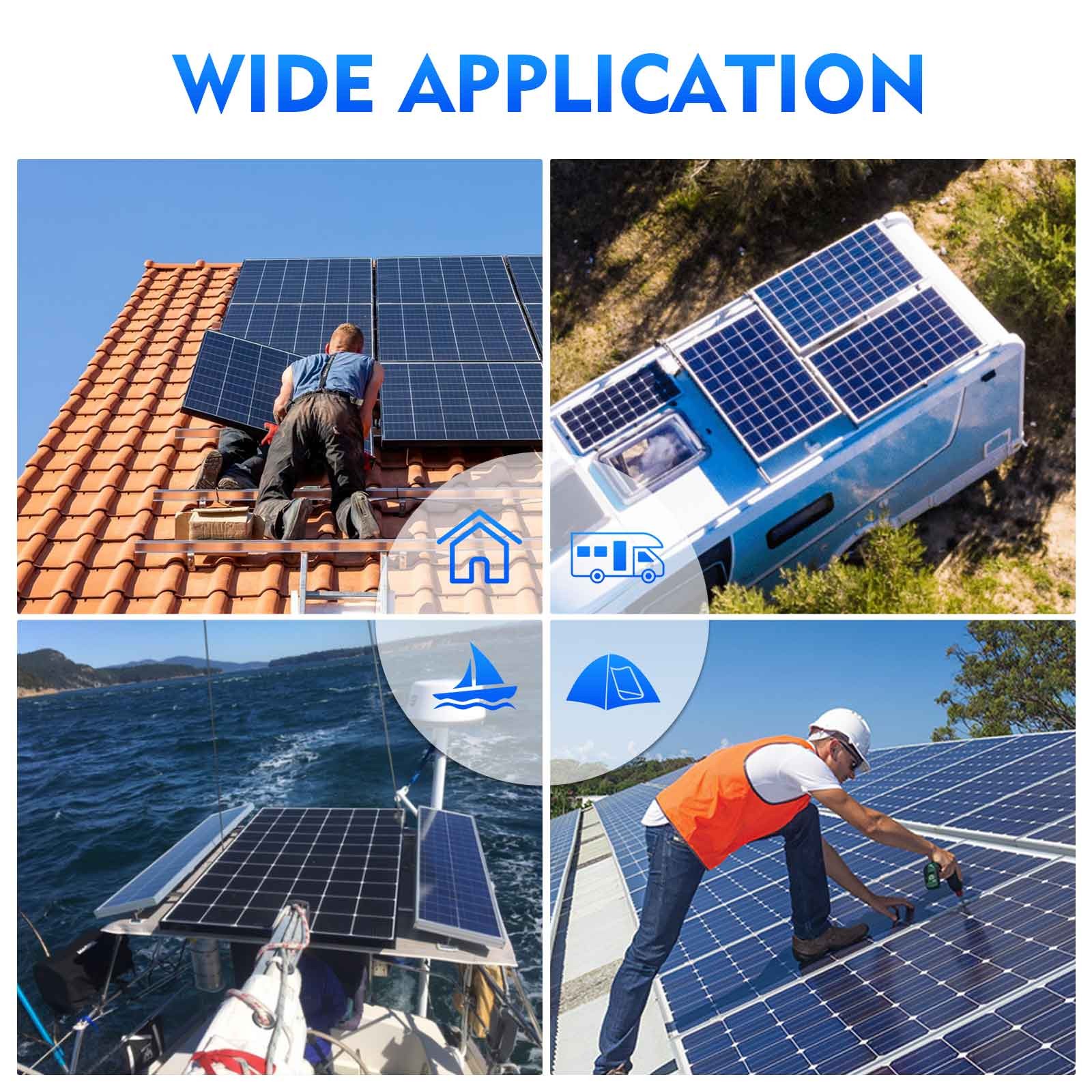 Caravan Solar Panel 800W Mono Solar Panels PV Panel House Boat Off Grid System
