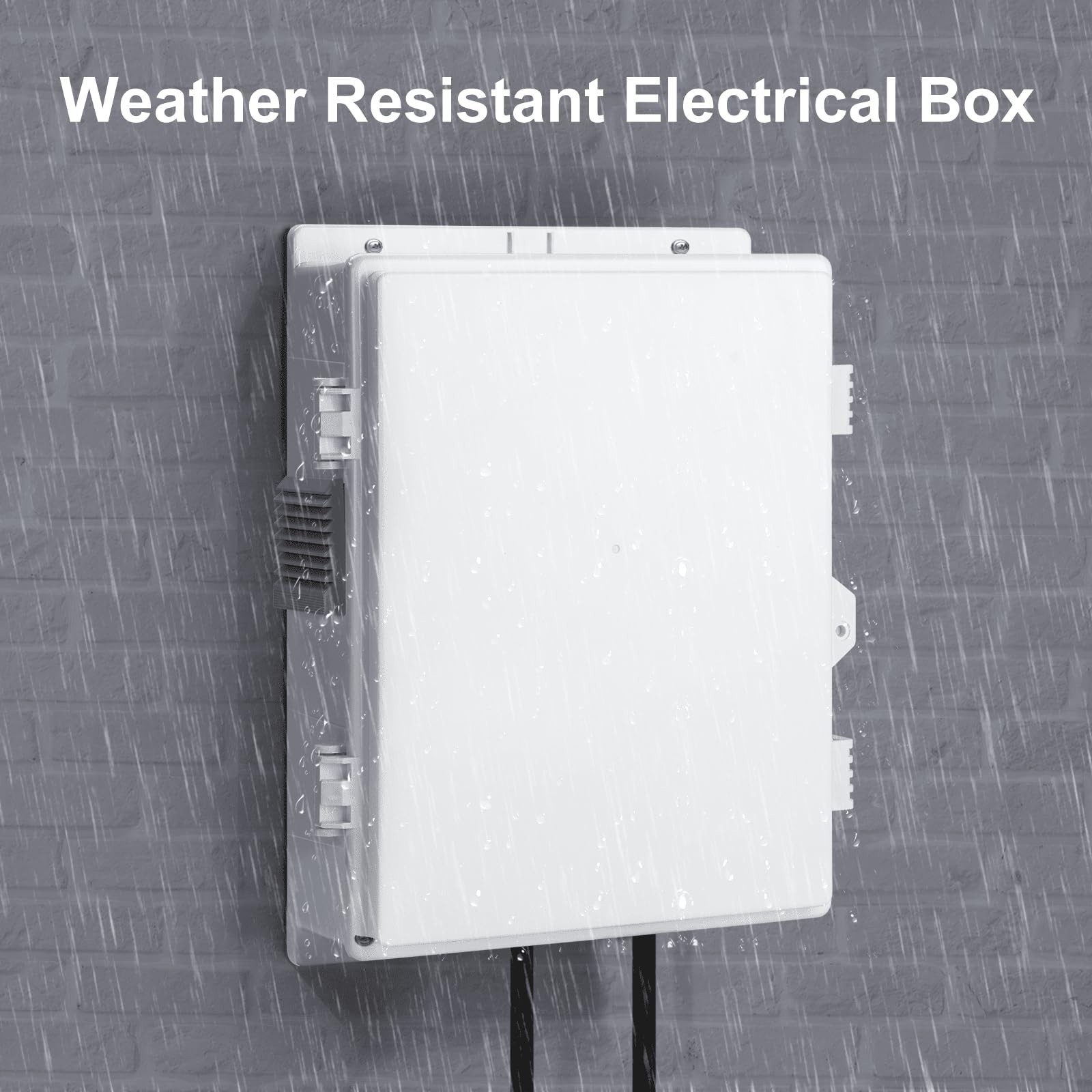 Namunanee Outdoor Electrical Junction Box, ABS Water Resistant Enclosure with…