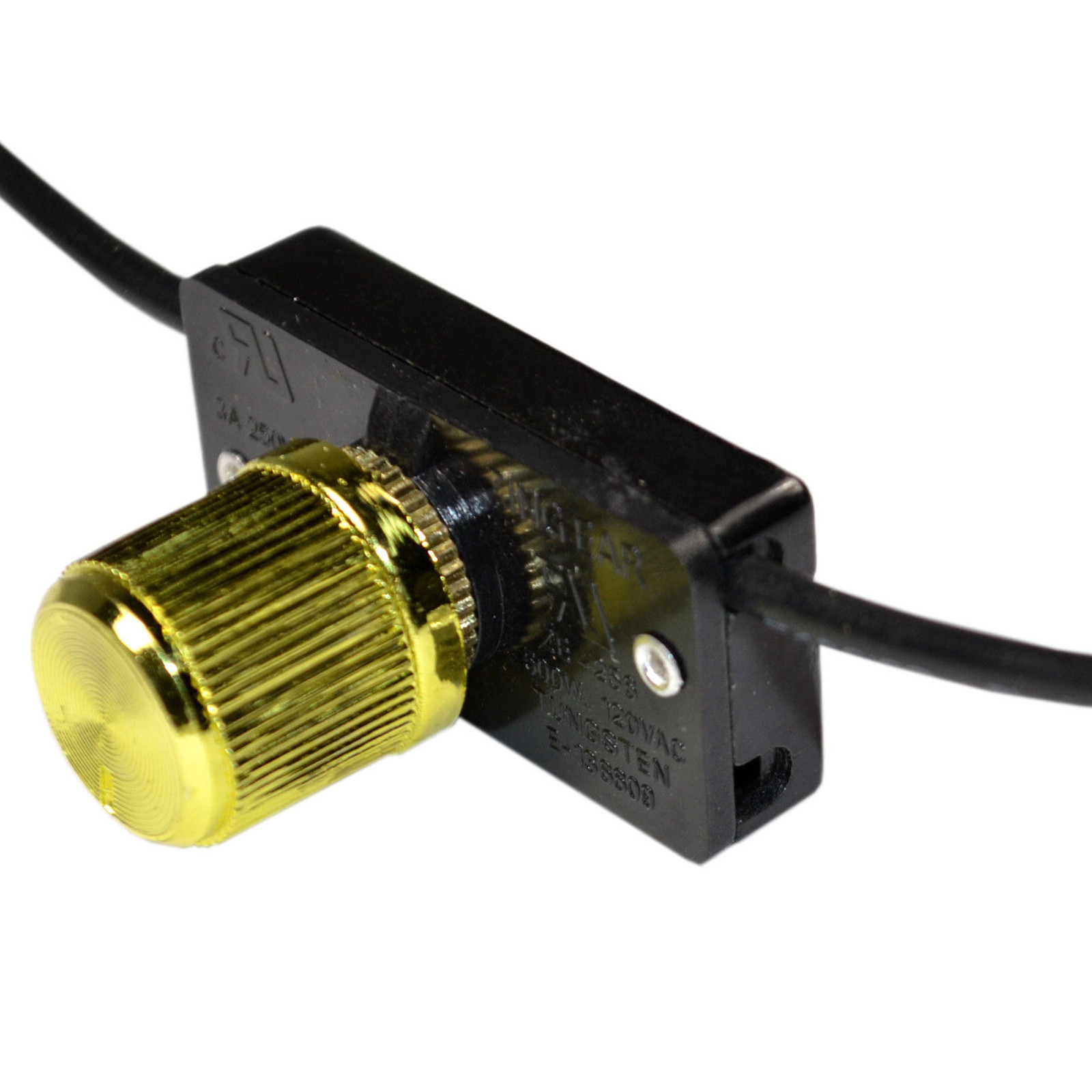Rotary Light Lamp Switch for Steampunk Trailer Restorations DIY Projects