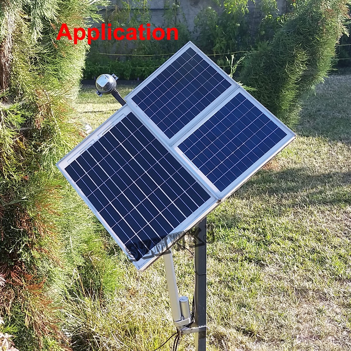 Solar Tracking Tracker -12″ 12V Linear Actuator +LCD Controller +Wind Sensor Kit