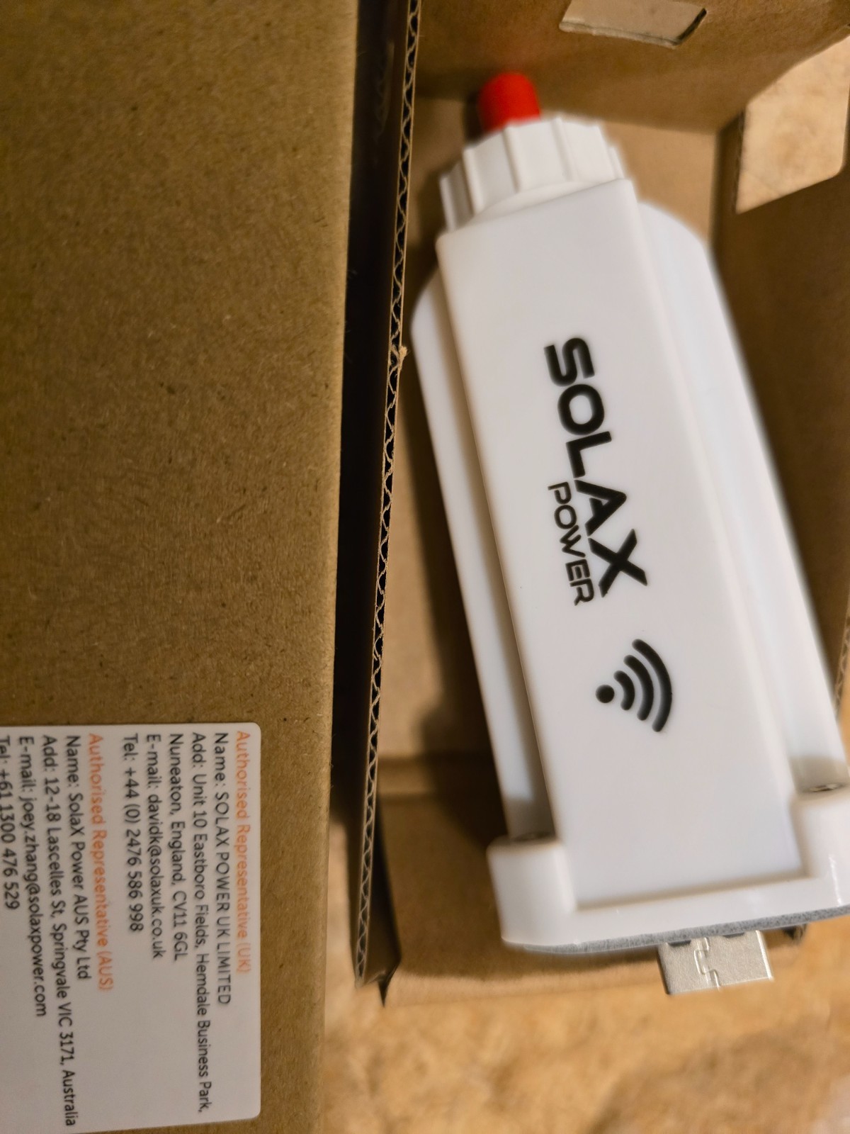 Solax Pocket Wifi Plus Product no 104001005900 Brand New FREE SHIPPING