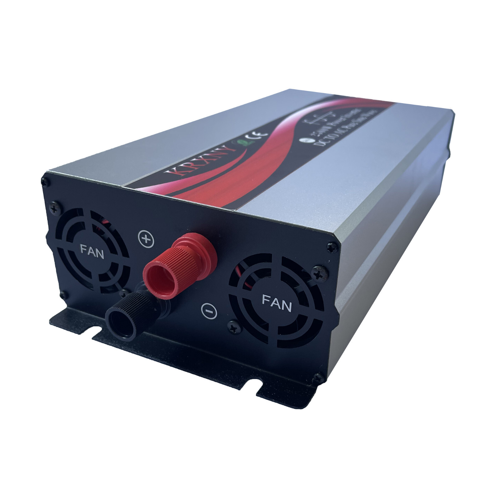 2500W Car Power Inverter 12V/24V DC to 120V AC Pure Sine Wave Converter US Stock