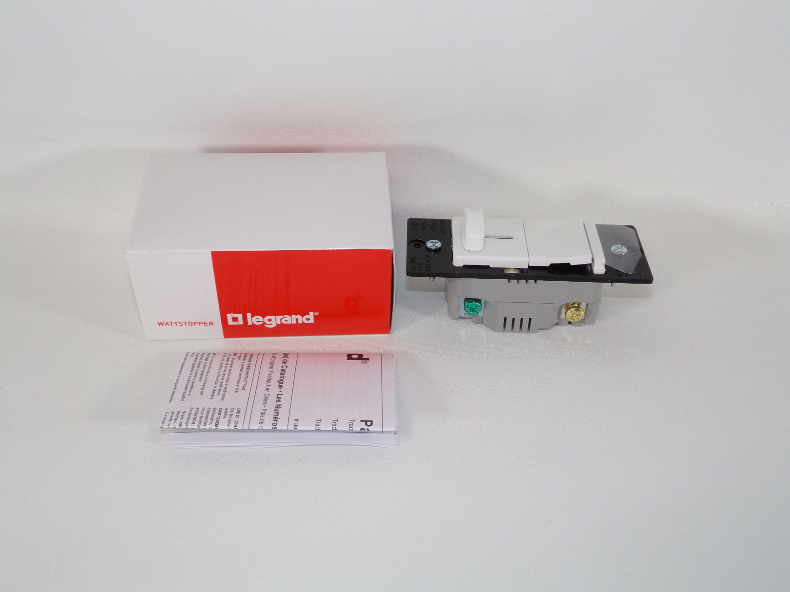 Legrand P&S LSCL453PW Slide Dimmer Rocker Set, 1P/3W CFL/LED/Incand, White
