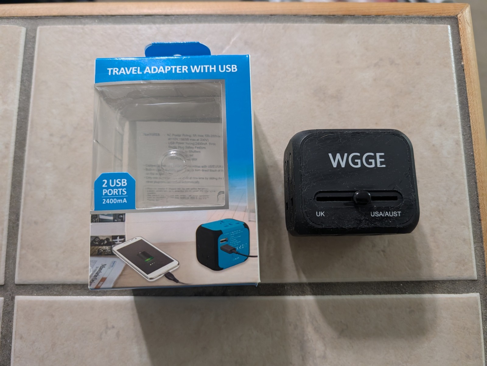 Travel Adapter,WGGE Multi-Nation Travel Adapter, All-in-one International Power