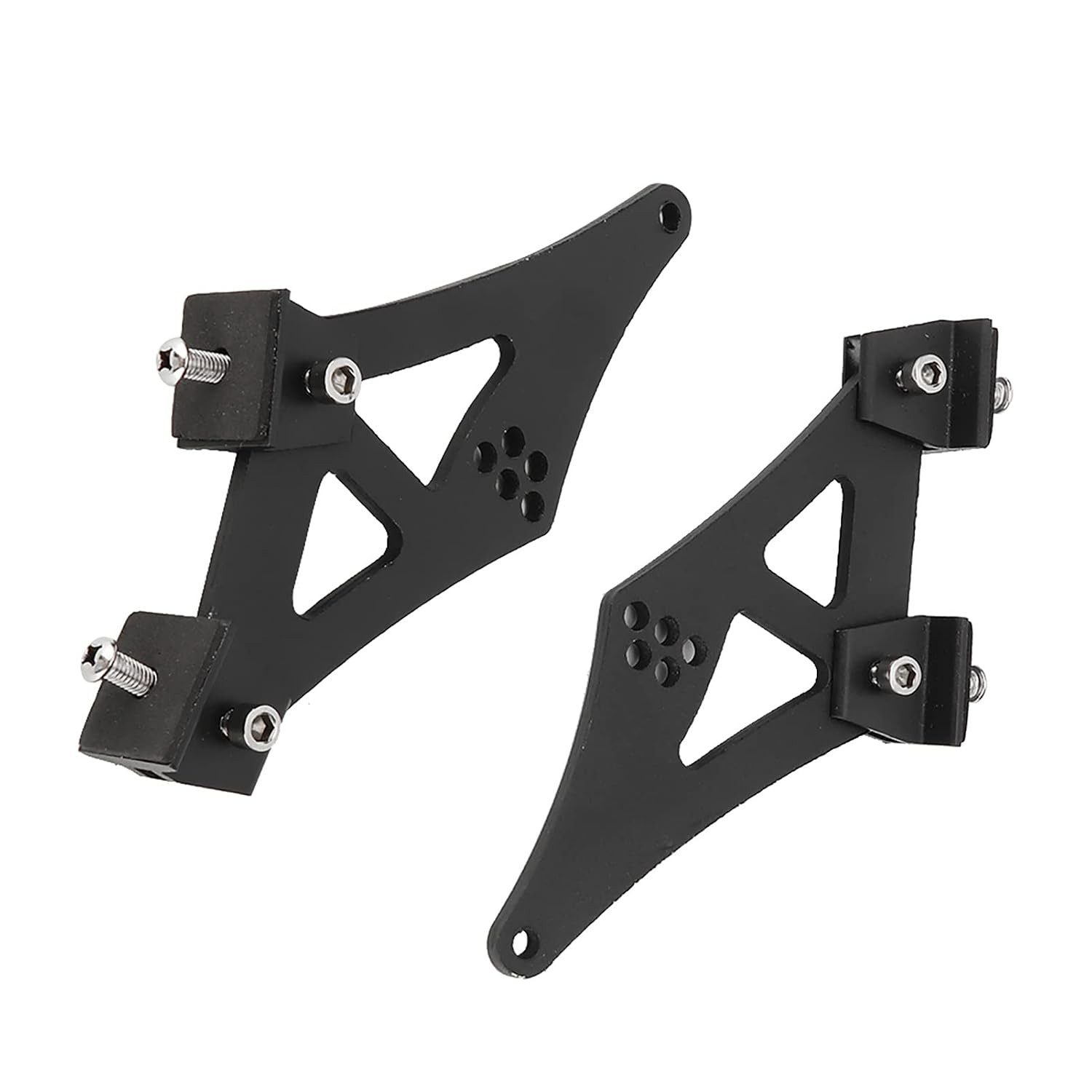 Universal Car Spoiler Mounting Brackets 11cm/4.3in – CNC Aluminum Alloy Rear Win