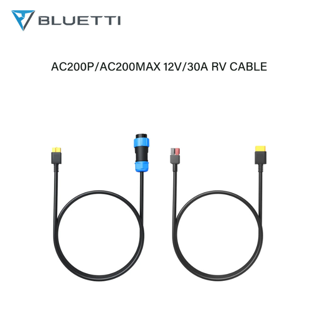 BLUETTI 12V/30A RV Cable Used to Run Vehicle-Powered Devices