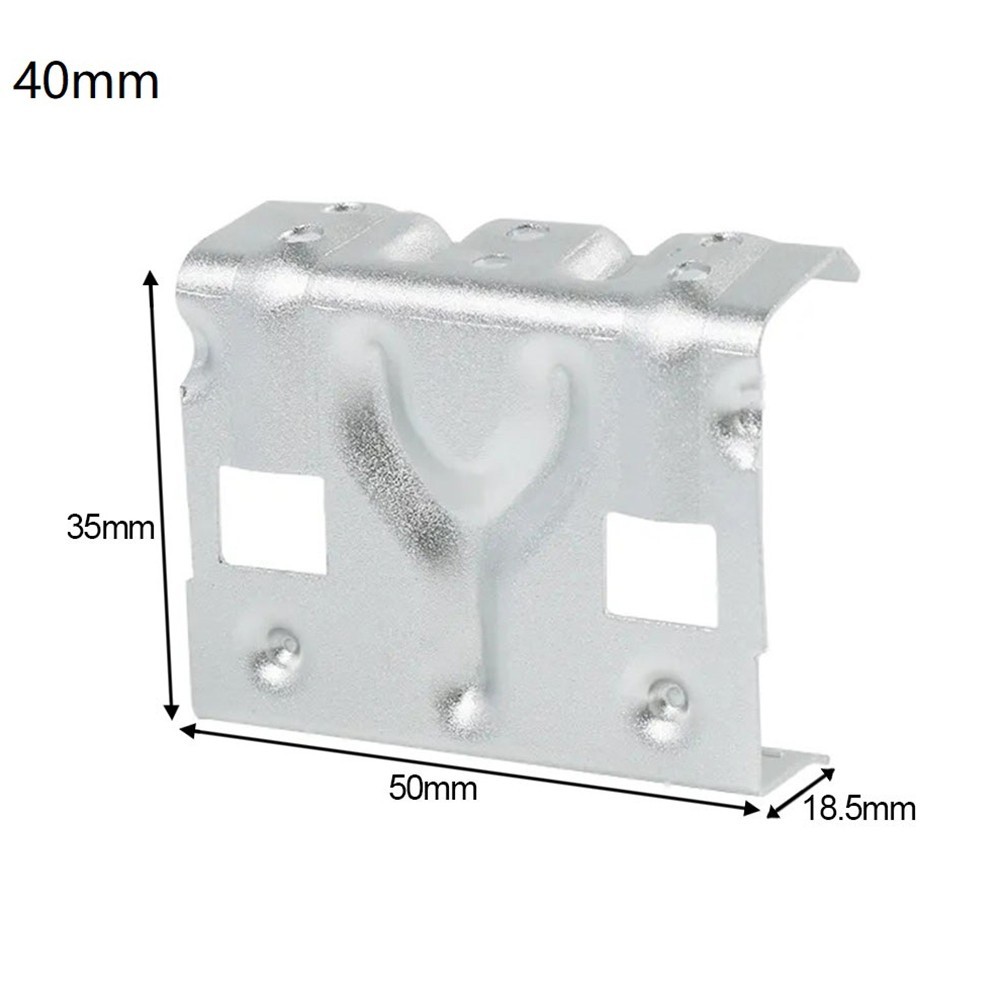10 Pcs Aluminum Alloy Solar Panel Drain Clips for Efficient Water Drainage