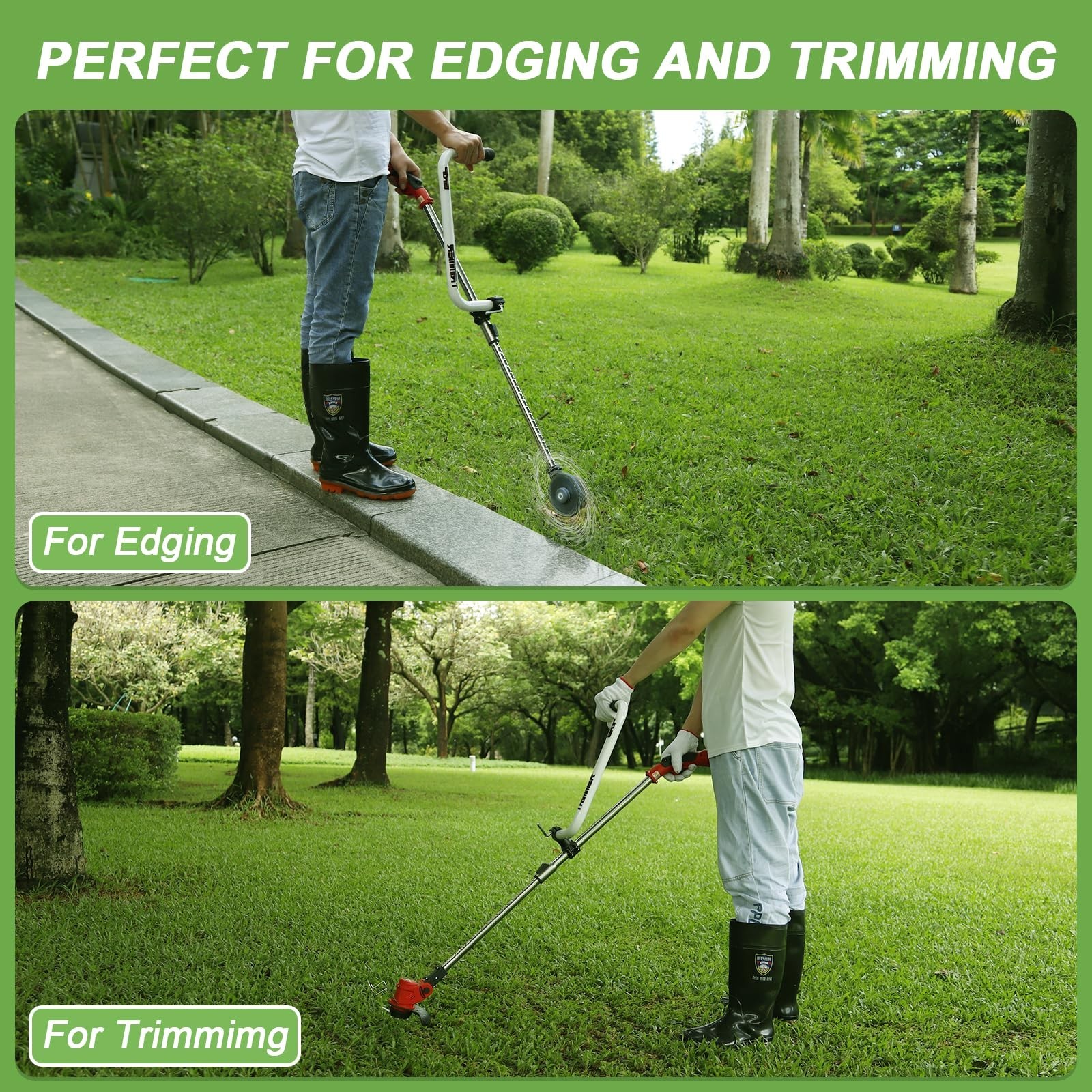 Weedeater Handle, Weedeater Handle Extension, Ergonomic Trimmer Handle Grip, …