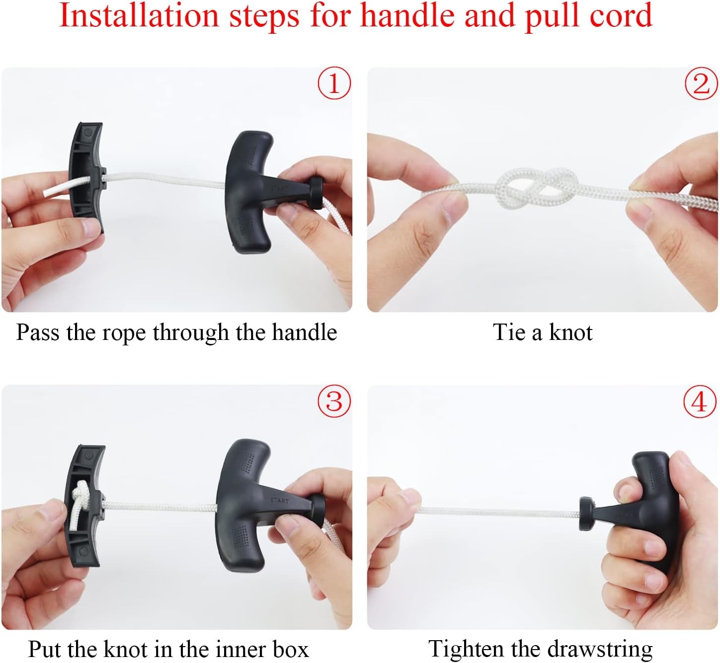 Pull Cord Rope 4.75ft Compatible W/ Champion Predator Generator Pull Cord