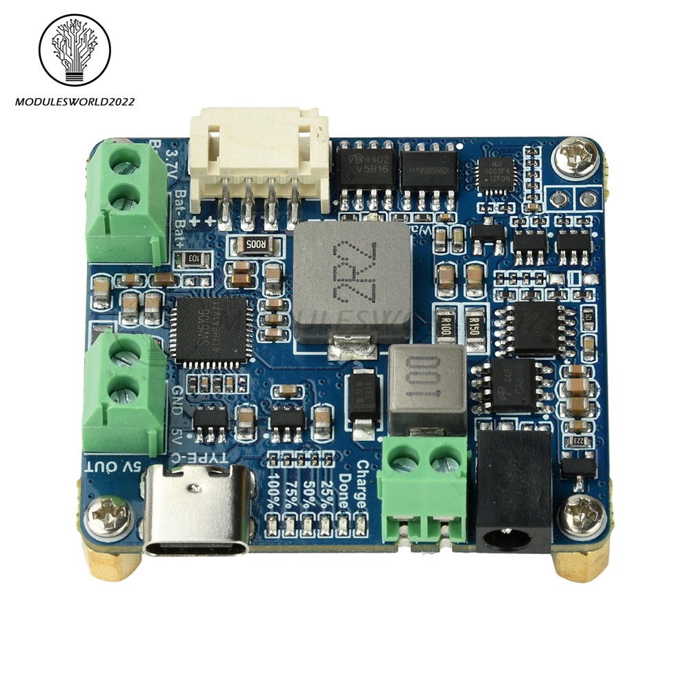 6-24V Solar Panel Power Management Module 5V 3A Supports MPPT, PD QC FCP SFCP