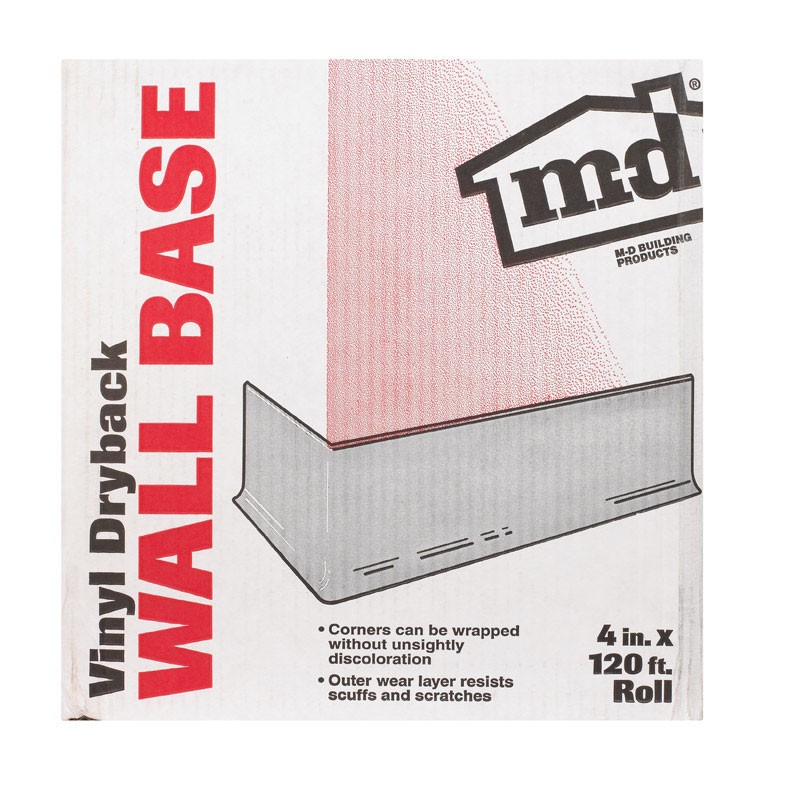 VINYL WALLBASE4″X120’GRY – Open Box