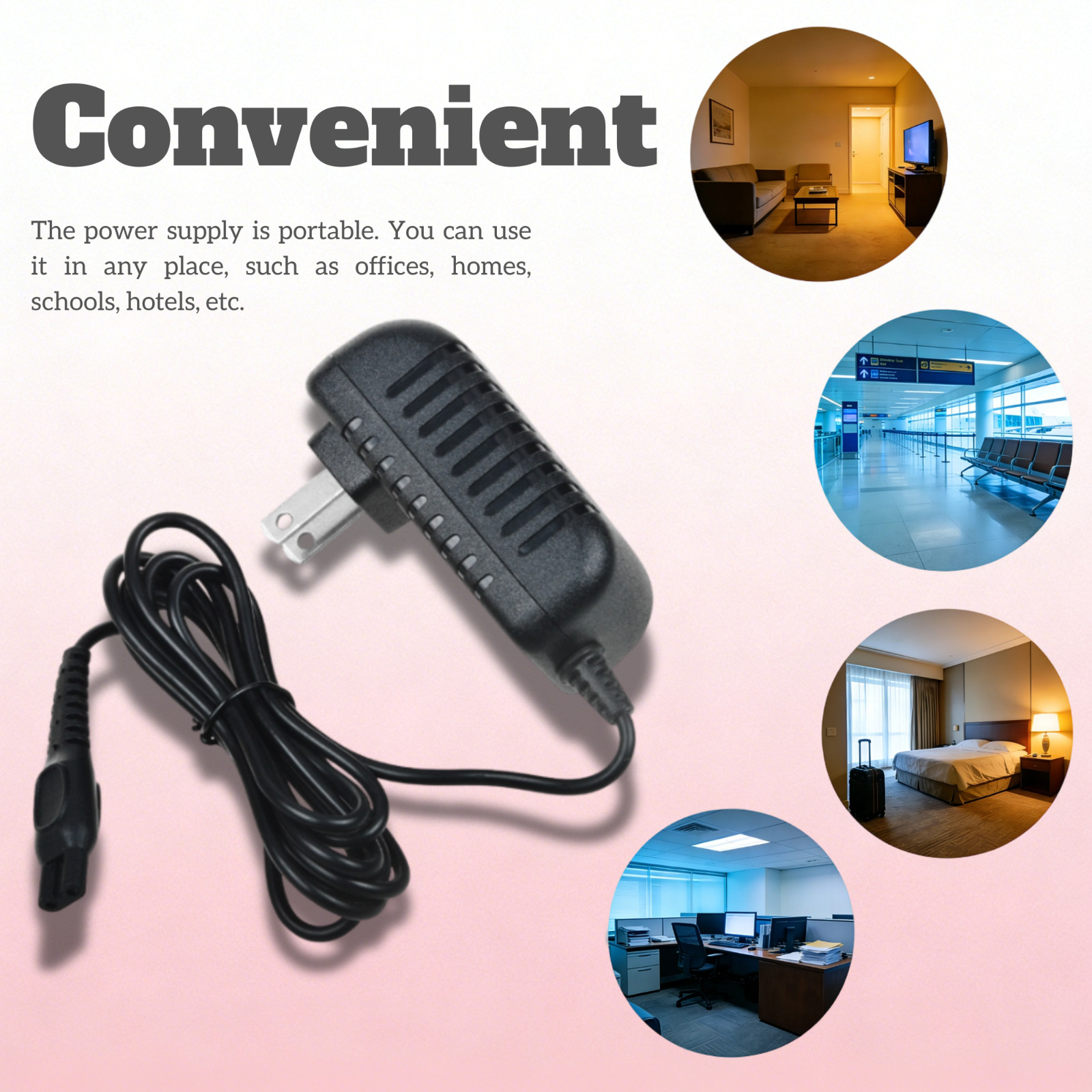 15V Charger For Philips Norelco HQ8505 Series 3000 5000 6000 7000 9000 Shaver