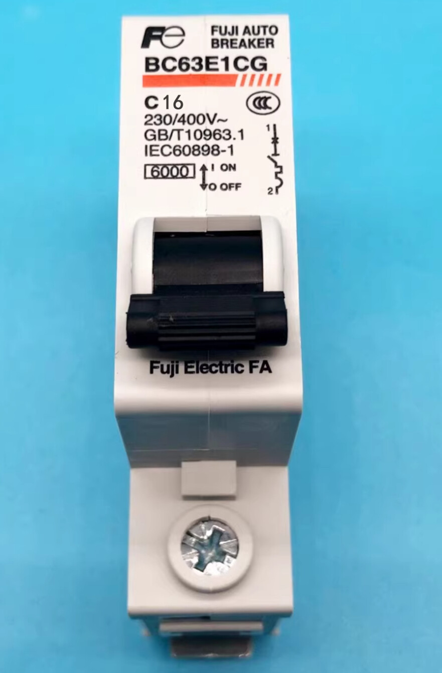 Fuji Electric Miniature Circuit Breaker MCB 1P BC63E1CG-16C 16A