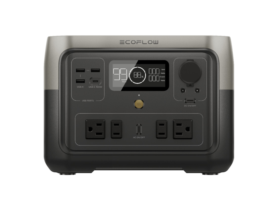 EcoFlow RIVER 2 Max 512Wh Portable Power Station LFP Generator Refurbished