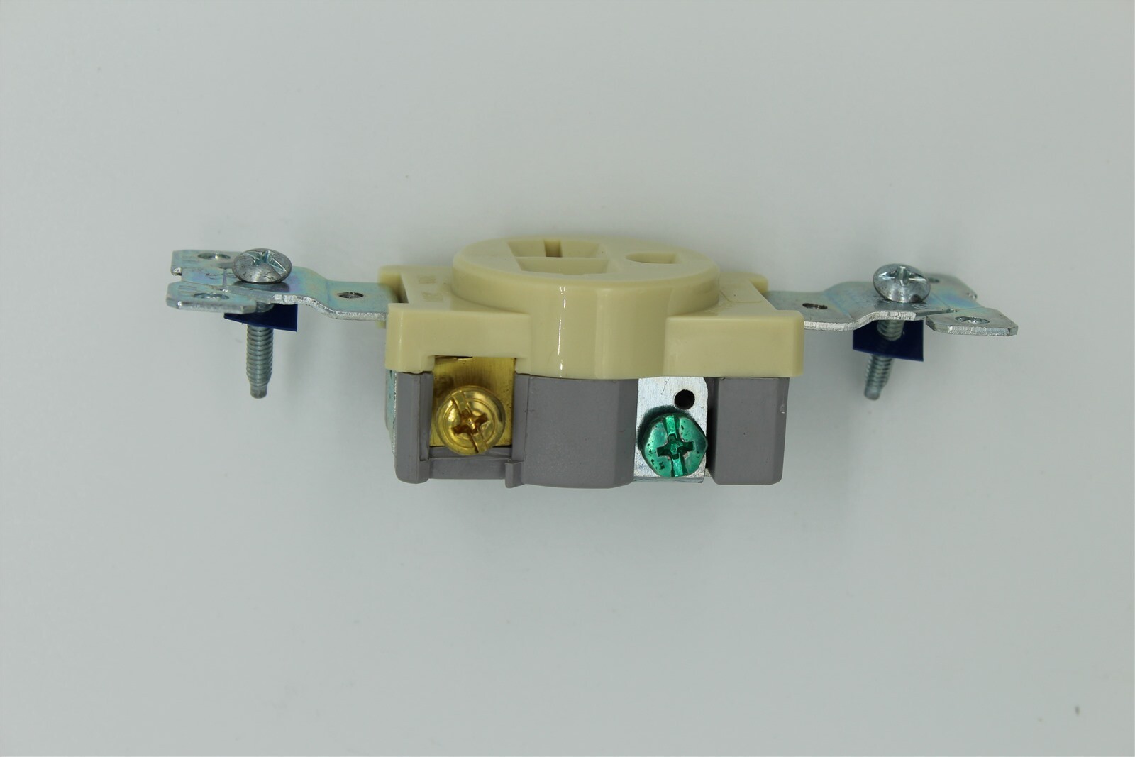 Cooper / Eaton 1876V-BOX Ivory 20A 250V Single Receptacle NEW