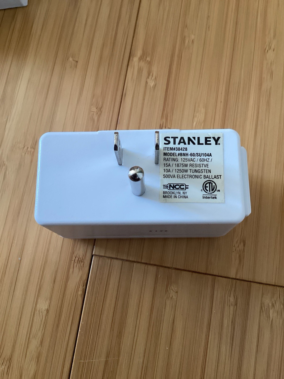 Stanley Timermax Countdown Timer BNH-60SU104A Open Box