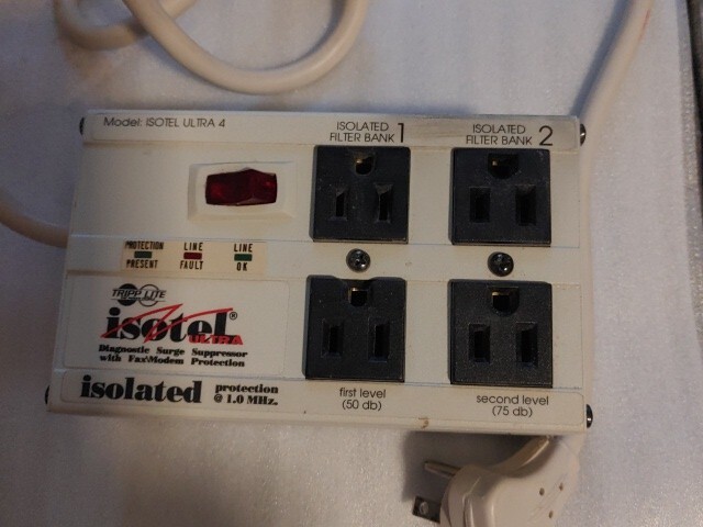 Isotel Ultra Surge Protector 1.0 Mhz Protection Ulta 4