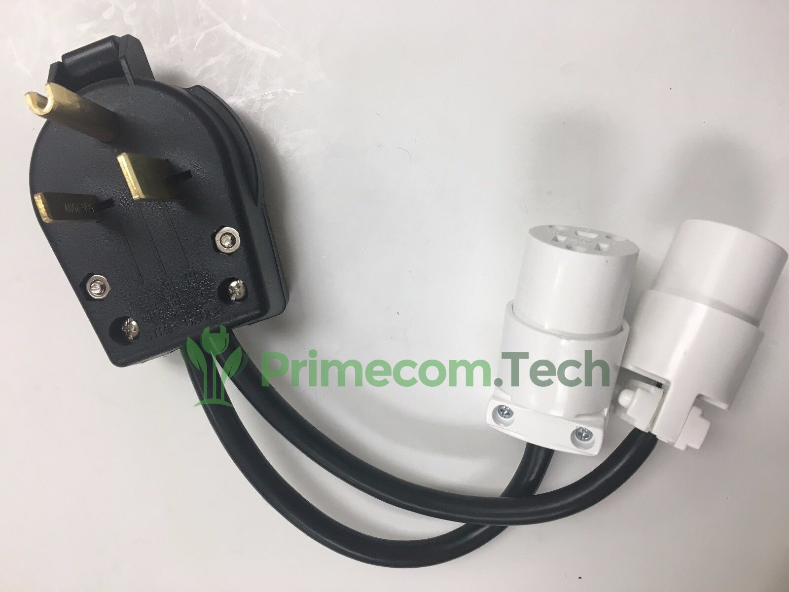 3PRONG NEMA 6-50P Plug to Dual Nema 5-15R 110volt PLUG POWER CORD ADAPTER w/Fuse