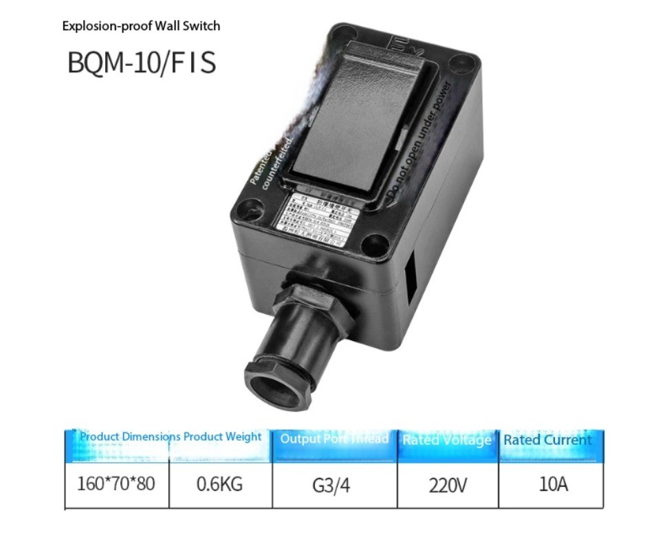 Explosion-Proof Corrosion-Resistant Lighting Switches Explosion-Proof Switches