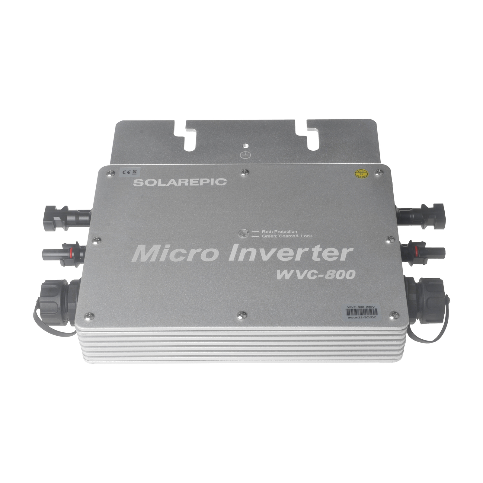 800W MPPT Waterproof Grid Tie Inverter & LCD Meter DC24V/36V Solar Inverter IP65
