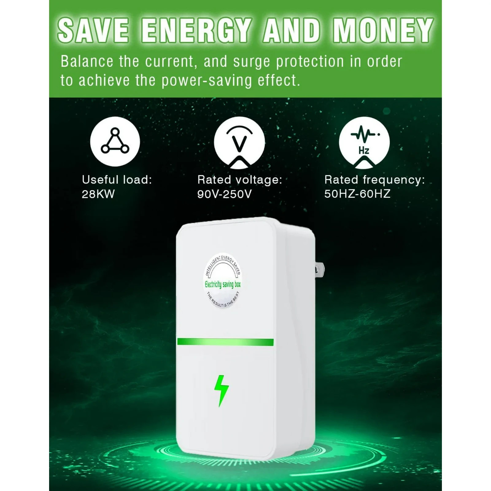 Cajas Ahorro De Energía para el Hogar Estabilizador De Voltaje Elon Musk Stopwat