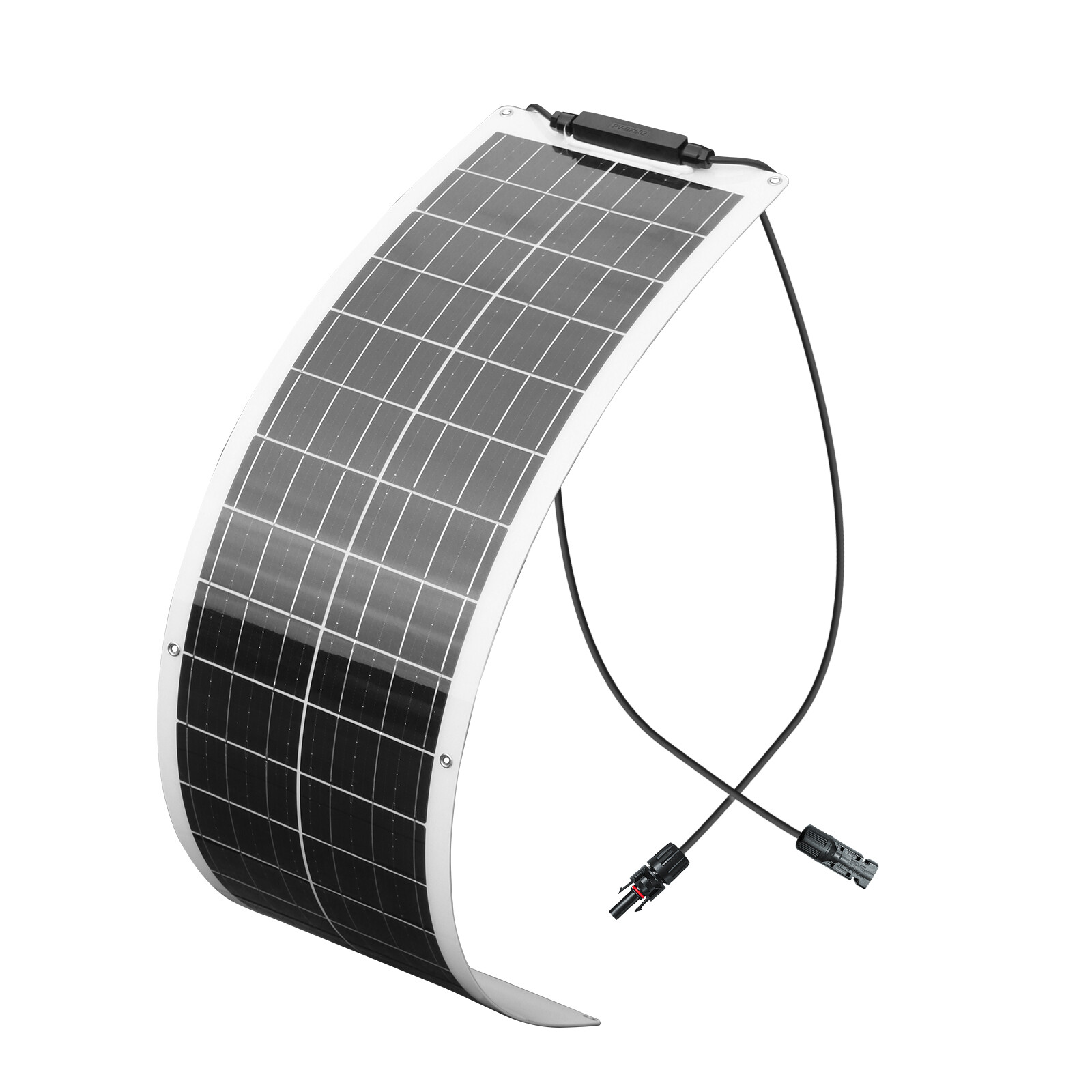 100W Flexible Solar Panel 2x50W Waterproof Portable Module for RV Boat Camping
