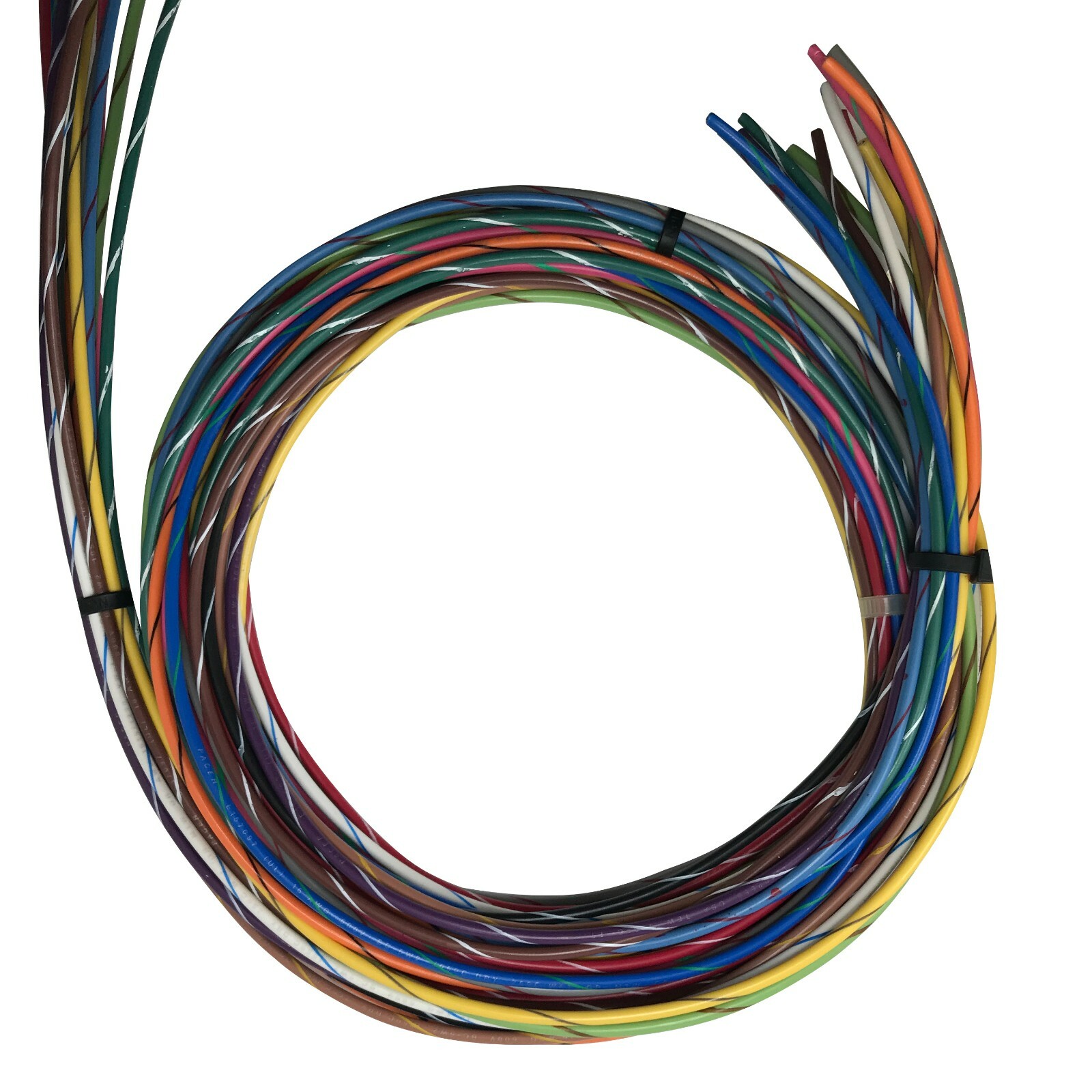 Striped Primary Wire 12 AWG Gauge 25 FT Car Boat Marine Tinned Copper 14 Colors