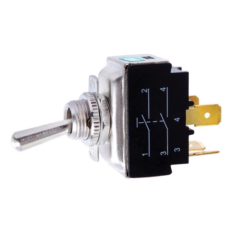 Jandorf 61131 15/20A 125/277V 2 HP 2-Pole DPST Contact On/Off Toggle Switch