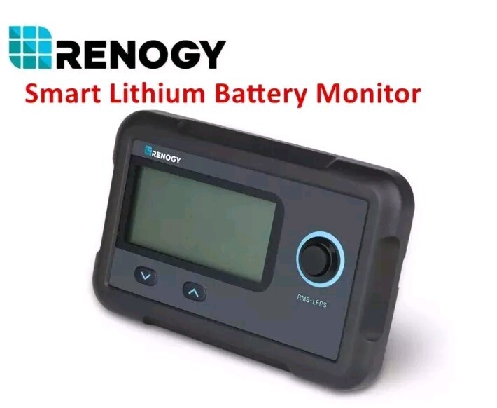 Renogy Battery Monitoring Screen for Smart Lithium Battery Series W/ LCD Display