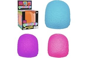 Schylling NeeDoh Gumdrop – Textured Sensory Toy with Super Solid Squish – 2.5″ T
