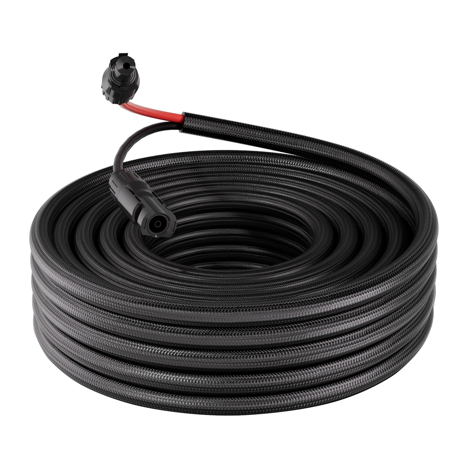 Uimoso 30FT Solar Panel Extension Cable 10AWG Wire Flame-Resistant Connectors