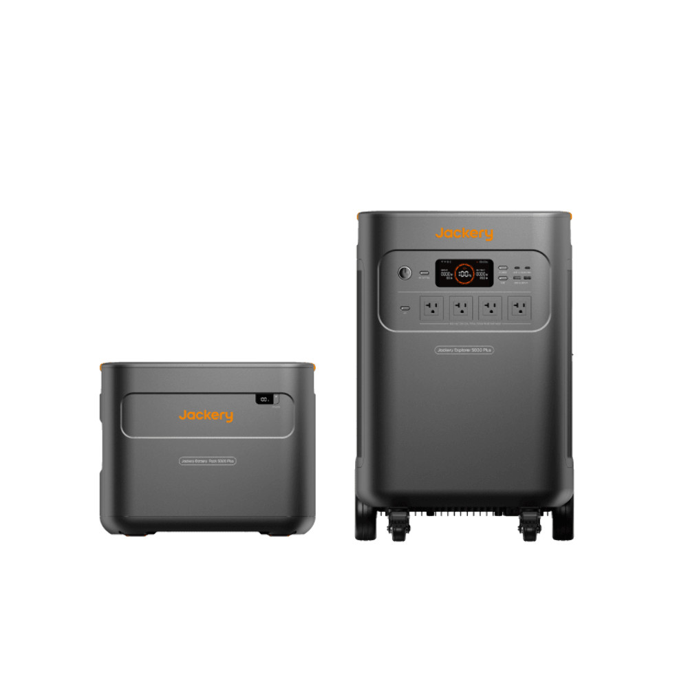 Jackery Explorer 5000 Plus Power Station 5040Wh with 5K Extra Battery