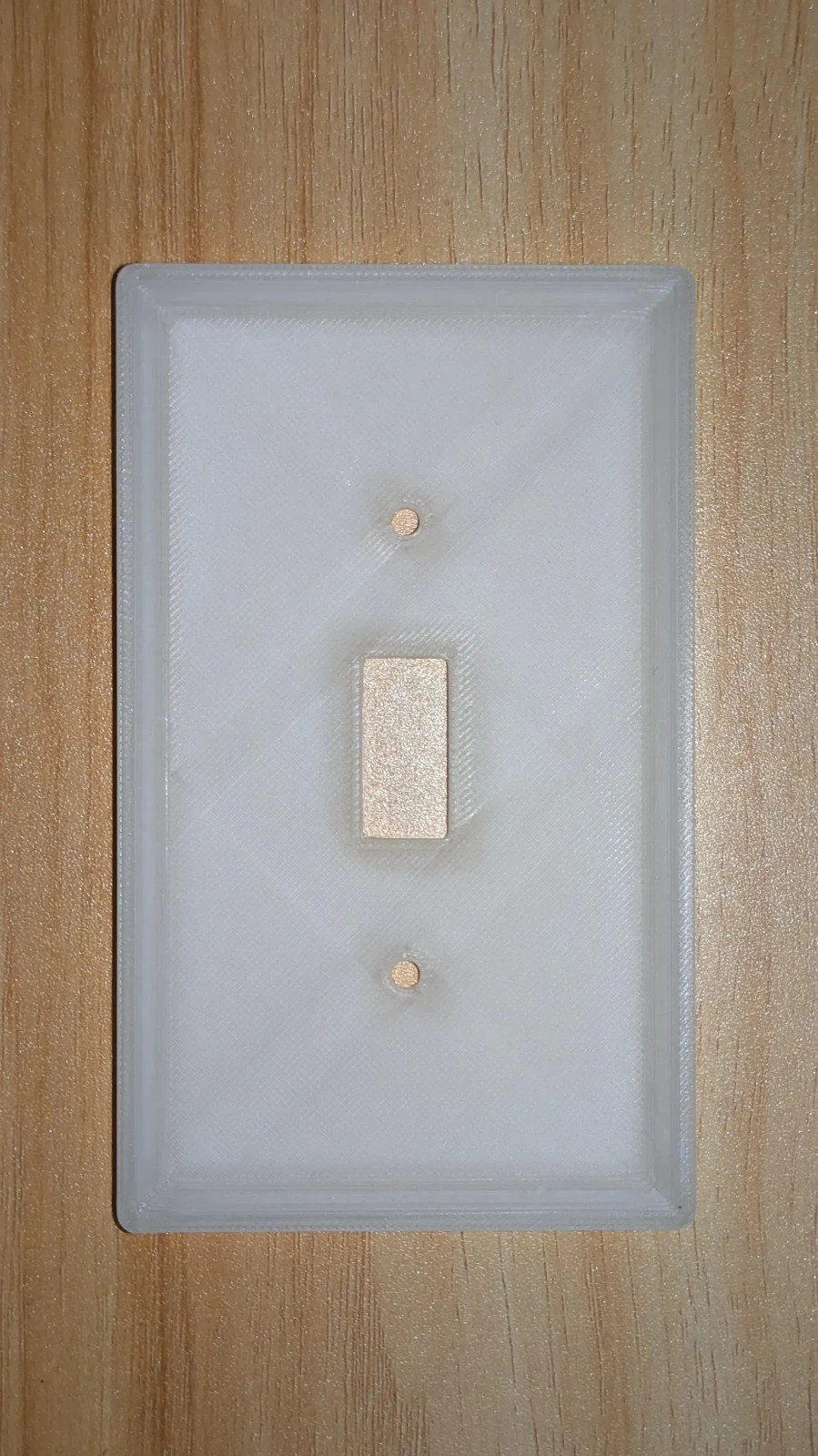 Glow In Dark Blue Light Switch Cover