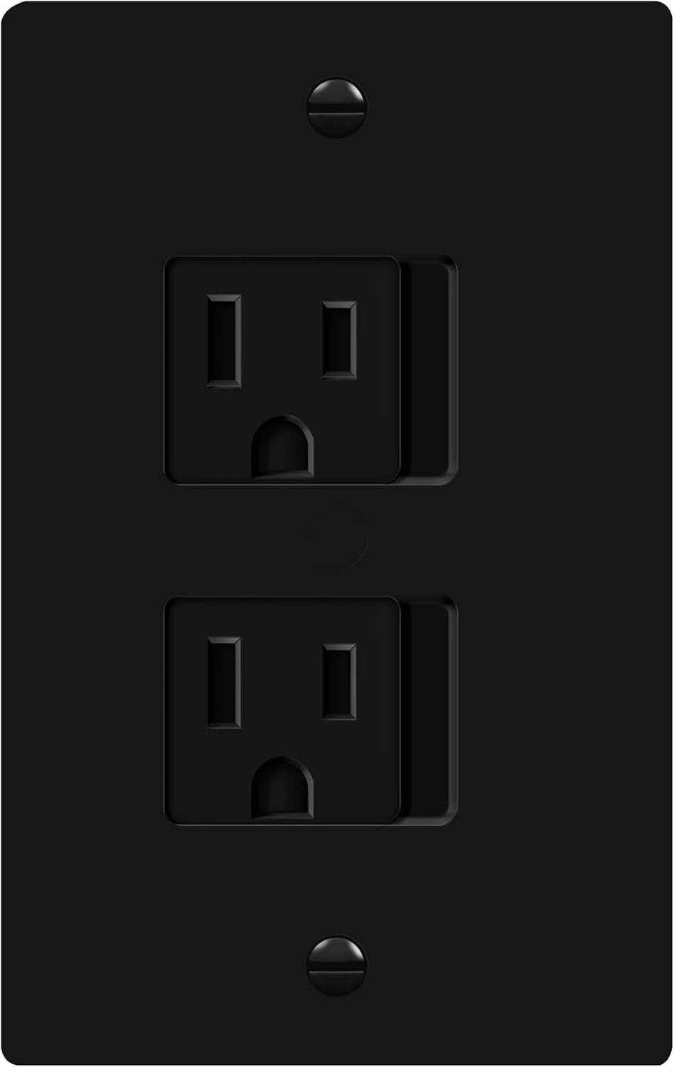 Durable Tamper-Resistant Outlet Cover, 4.75″ x 3.9″, Polycarbonate Thermoplastic
