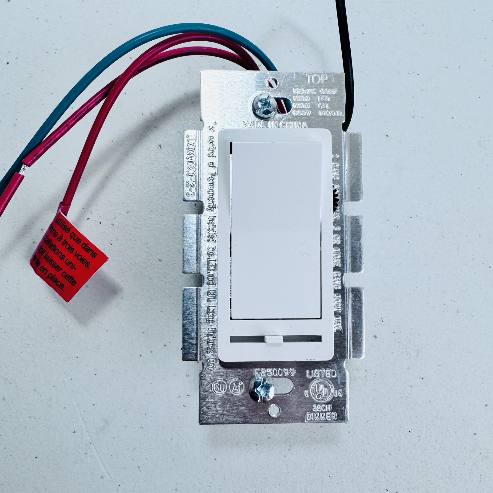 Bestten 120V Dimmer switch for dimmable Led/cfl/hal