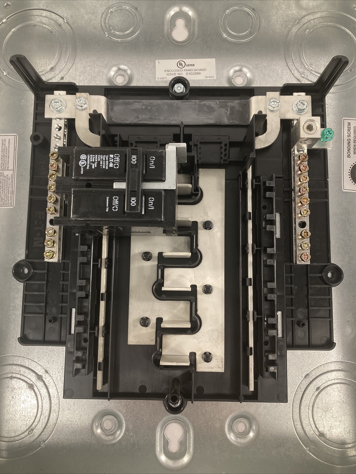 Eaton BRP12B100 Indoor 24-Circuit 100A Main Breaker Load Center