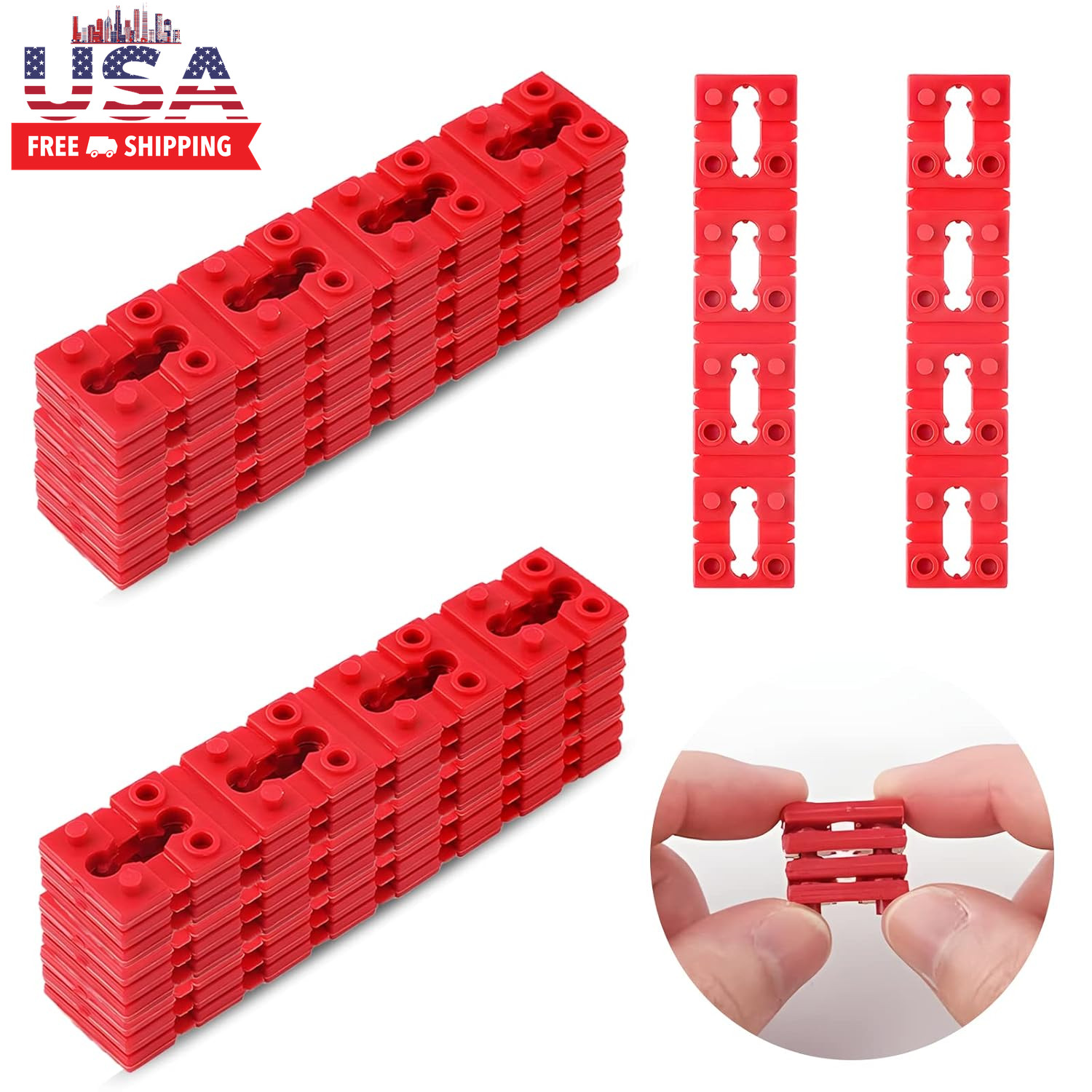 Outlet Spacers for Electrical Box, 48 PCS Switch and Receptacle Spacers for Loo