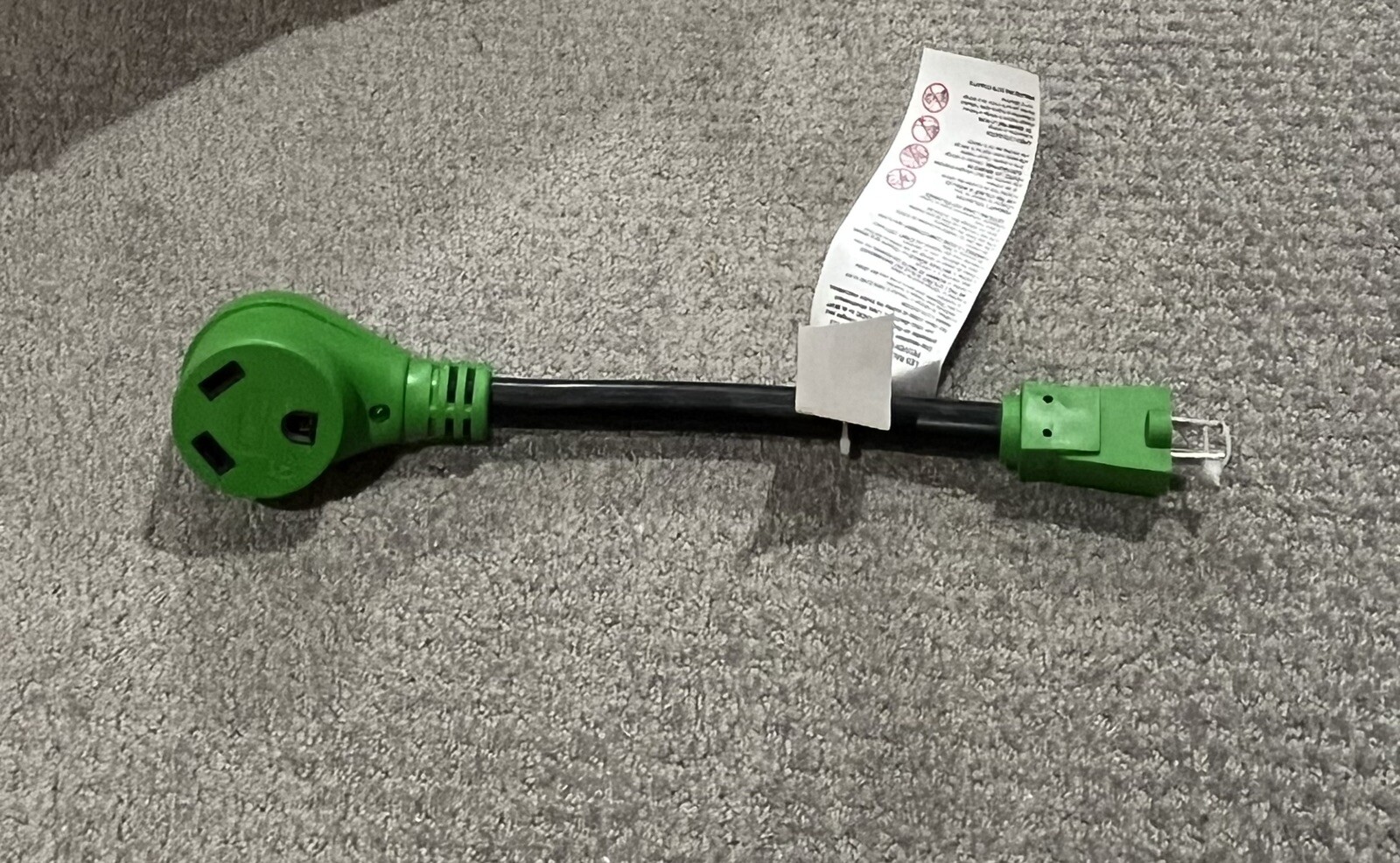15A 125V 1875W 60HZ 12″ Adapter cord for RV & Power Indicator ETL listed RVGUARD